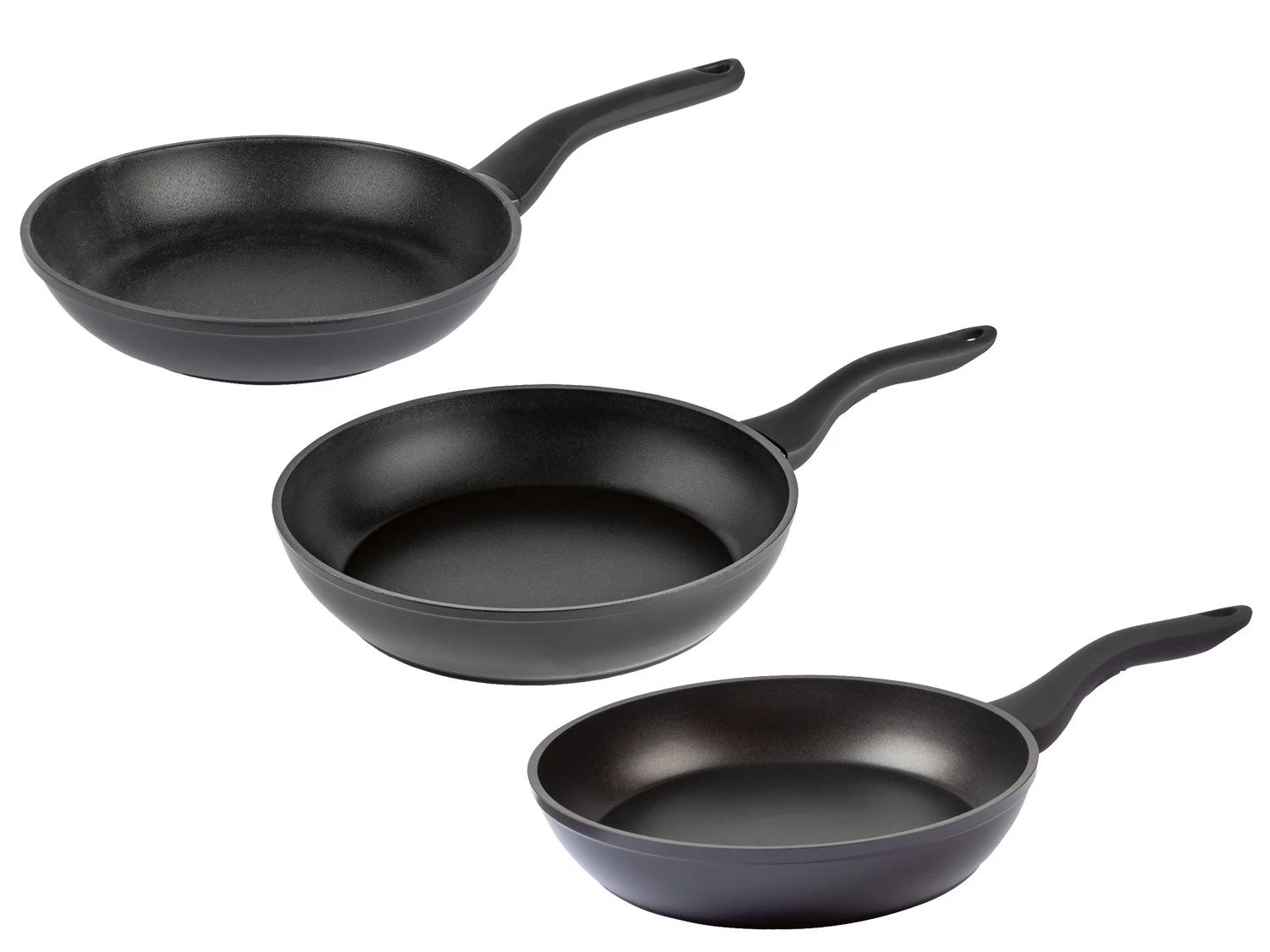 ERNESTO® Pfannen-Set 3-tlg, Ø 20 & 24 & 28 Cm 1 ERNESTO® Pfannen-Set 3-tlg, Ø 20 & 24 & 28 Cm