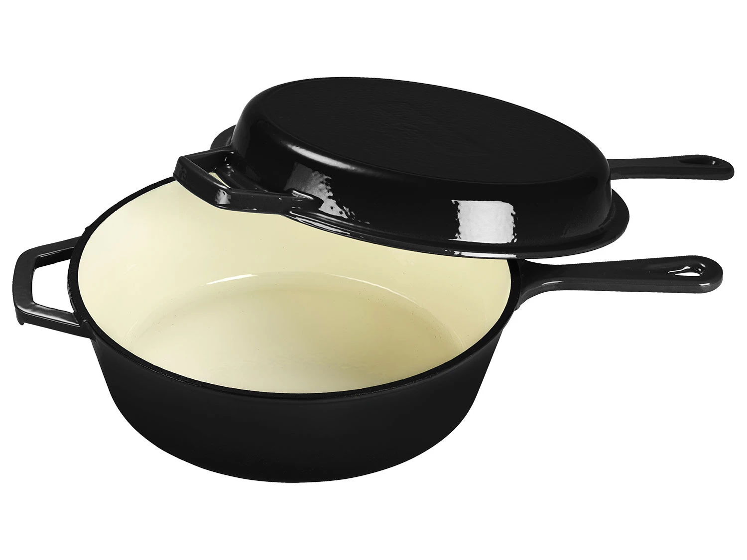 ECHTWERK 2 In 1 Set - Topf Und Pfanne Gusseisen 10 ECHTWERK 2 In 1 Set - Topf Und Pfanne Gusseisen – Bild 10