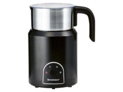 SILVERCREST® KITCHEN TOOLS Induktions-Milchaufschäumer »SIMAS 550«, Aus Edelstahl