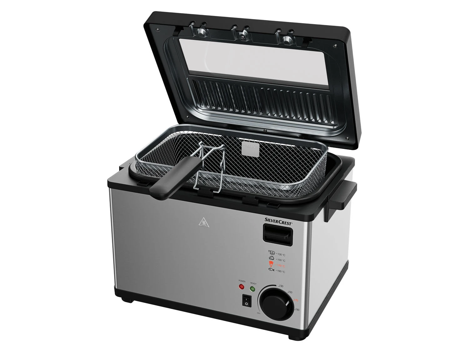 SILVERCREST® KITCHEN TOOLS Fritteuse »EDS SEF3 2000 C4«, Mit 3 Körben 2 SILVERCREST® KITCHEN TOOLS Fritteuse »EDS SEF3 2000 C4«, Mit 3 Körben – Bild 2