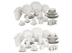 ERNESTO® Geschirr Kombiservice, 62-teilig
