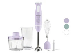 SILVERCREST® KITCHEN TOOLS Stabmixer Set SSMS 600 E6, 3-in-1: Mixen, Pürieren Und Zerkleinern
