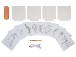 Crelando® Bastelset LED-Dekolicht, 17-teilig