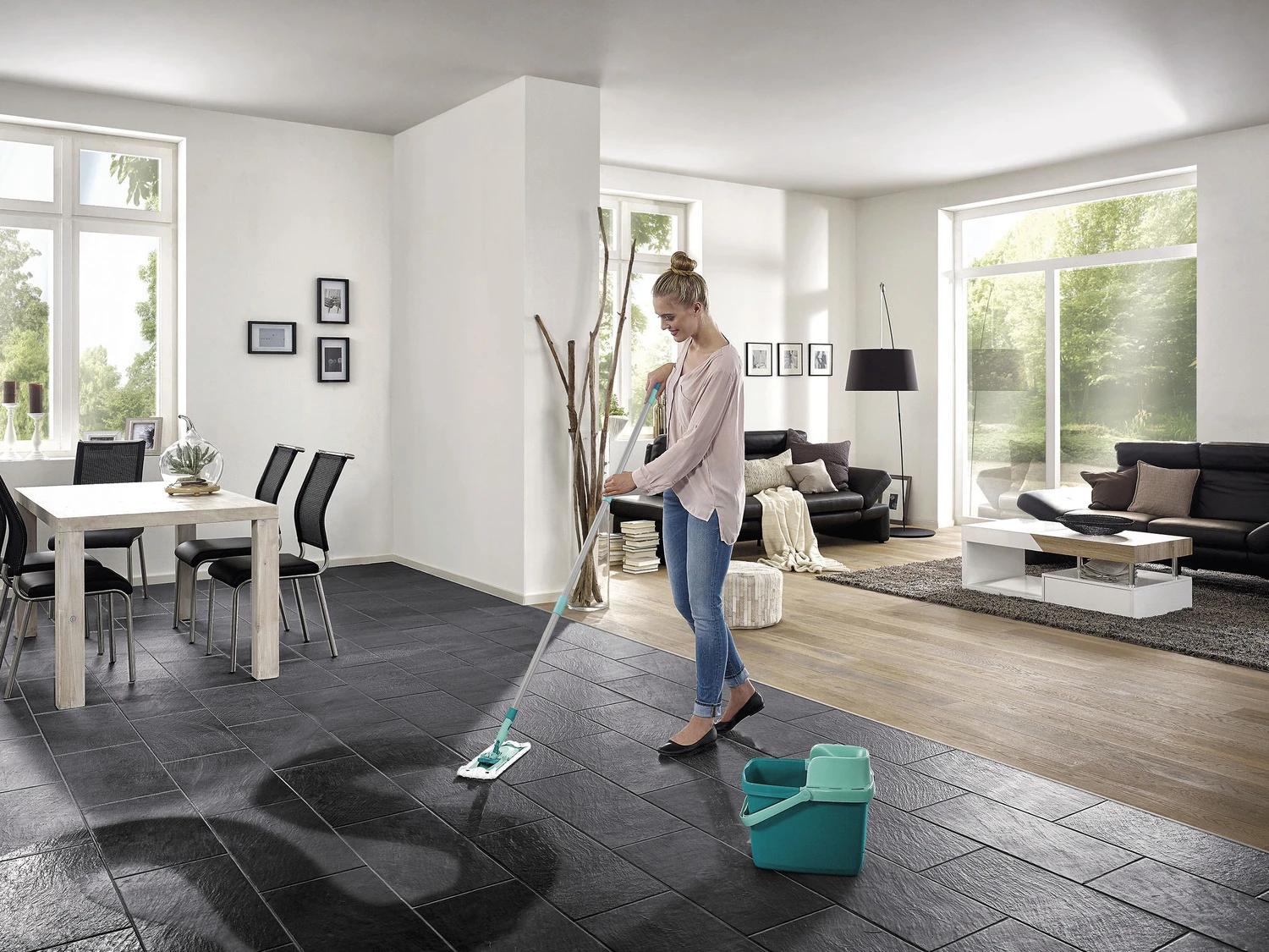 LEIFHEIT Bodenwischer »Combi M«, Static Bezug 5 LEIFHEIT Bodenwischer »Combi M«, Static Bezug – Bild 5