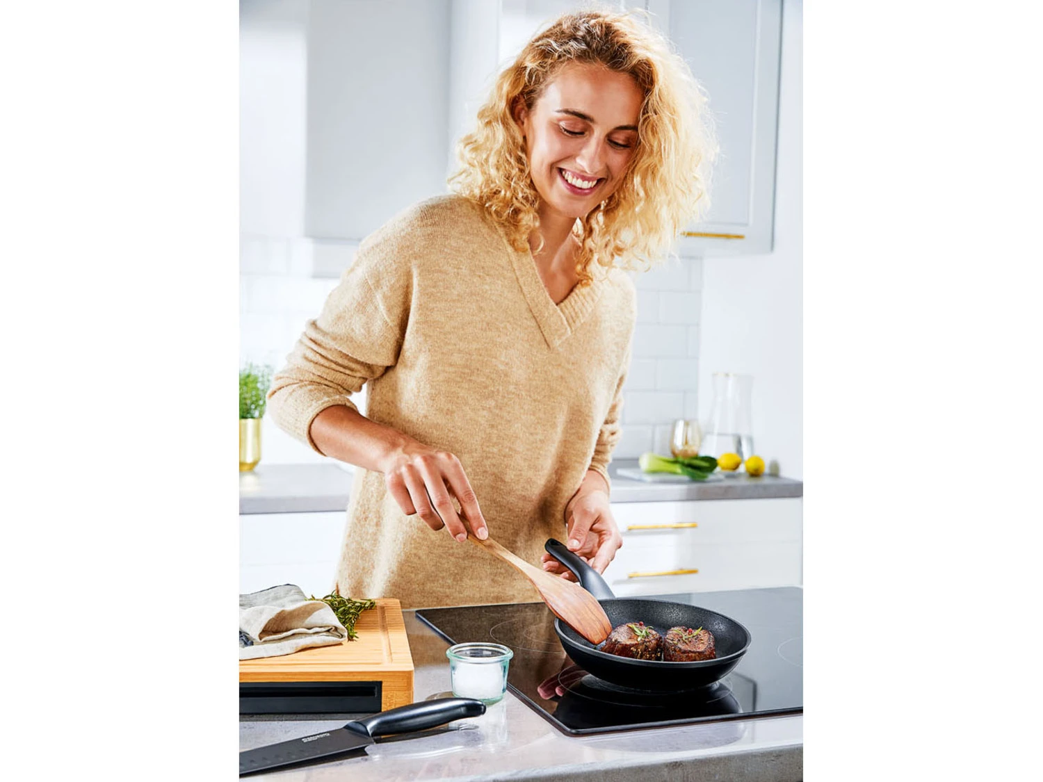 ERNESTO® Pfannen-Set 3-tlg, Ø 20 & 24 & 28 Cm 3 ERNESTO® Pfannen-Set 3-tlg, Ø 20 & 24 & 28 Cm – Bild 3