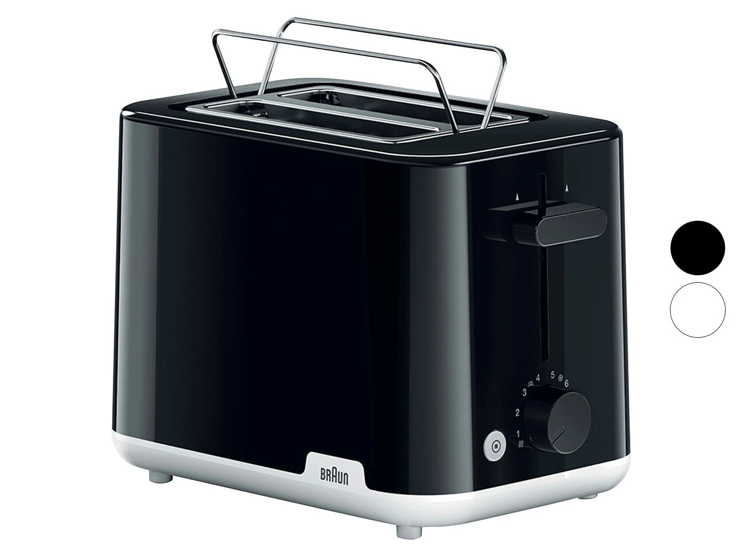 BRAUN Toaster »HT1010WH«, Aufwärm- Und Auftaufunktionen 1 BRAUN Toaster »HT1010WH«, Aufwärm- Und Auftaufunktionen
