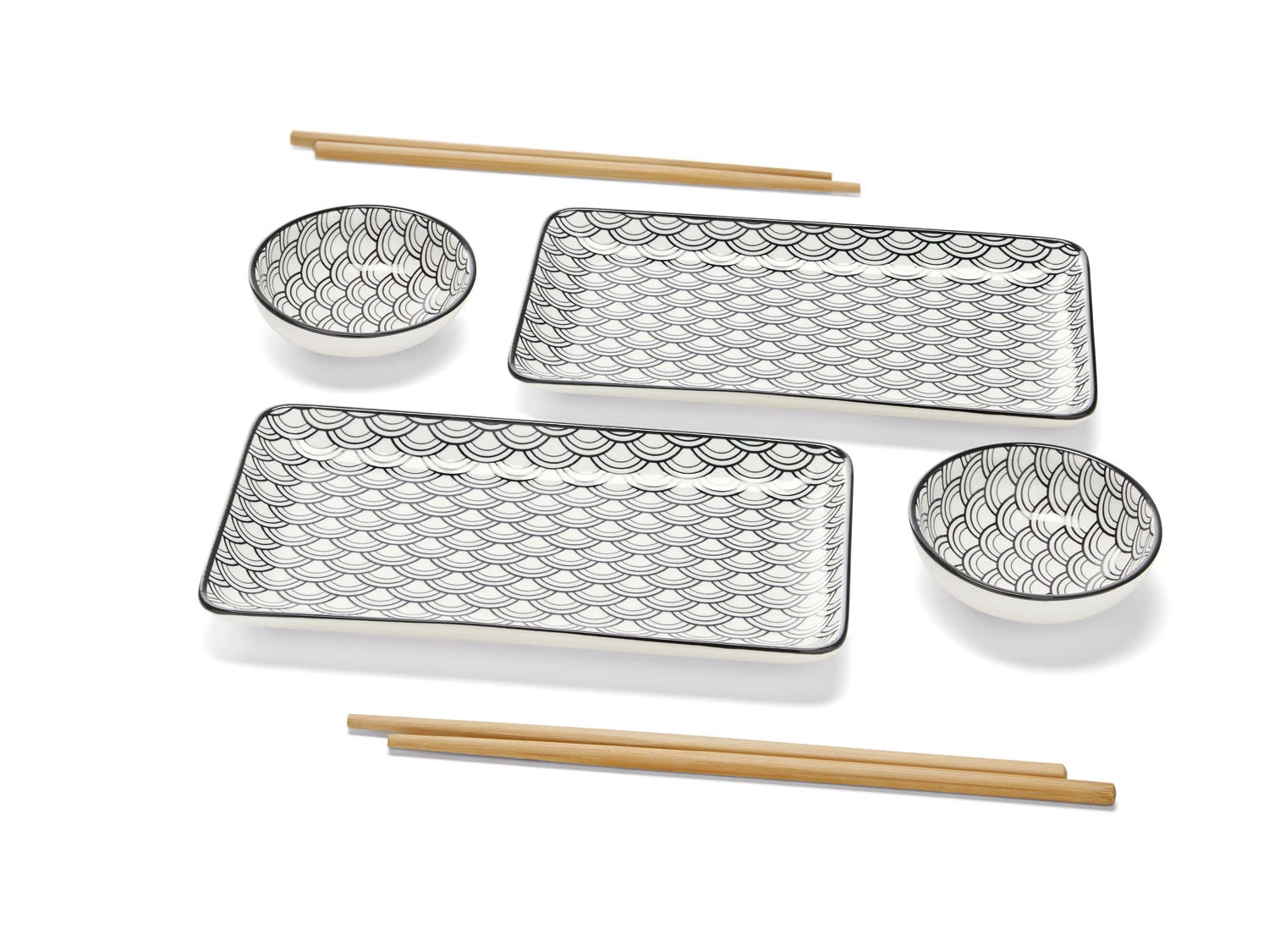 Sushi Maker Kit + Sushi-Set, Porzellan 3 Sushi Maker Kit + Sushi-Set, Porzellan – Bild 3