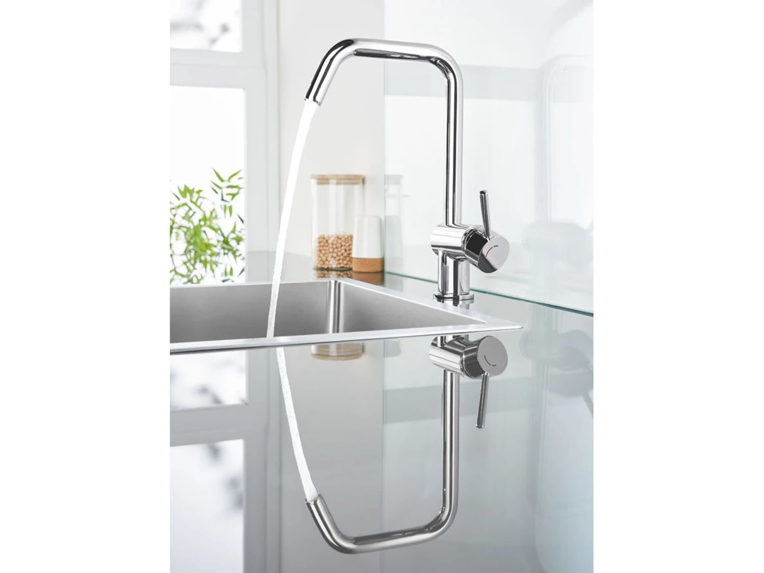 LIVARNO Home Einhebel-Spültischarmatur, 40-mm-Kartusche, Mit Temperaturbegrenzer 5 LIVARNO Home Einhebel-Spültischarmatur, 40-mm-Kartusche, Mit Temperaturbegrenzer – Bild 5