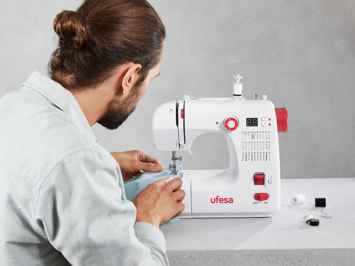 Ufesa Nähmaschine »SW3003 Performance«, Mit LCD-Display 2 Ufesa Nähmaschine »SW3003 Performance«, Mit LCD-Display – Bild 2