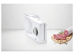 SILVERCREST® KITCHEN TOOLS Allesschneider »SAS 100 A1«, Mit Abnehmbarem Wellenschliffmesser -Kuchenwelt Verkauf gcped54e0fdafe543b799b9066fd96694bb