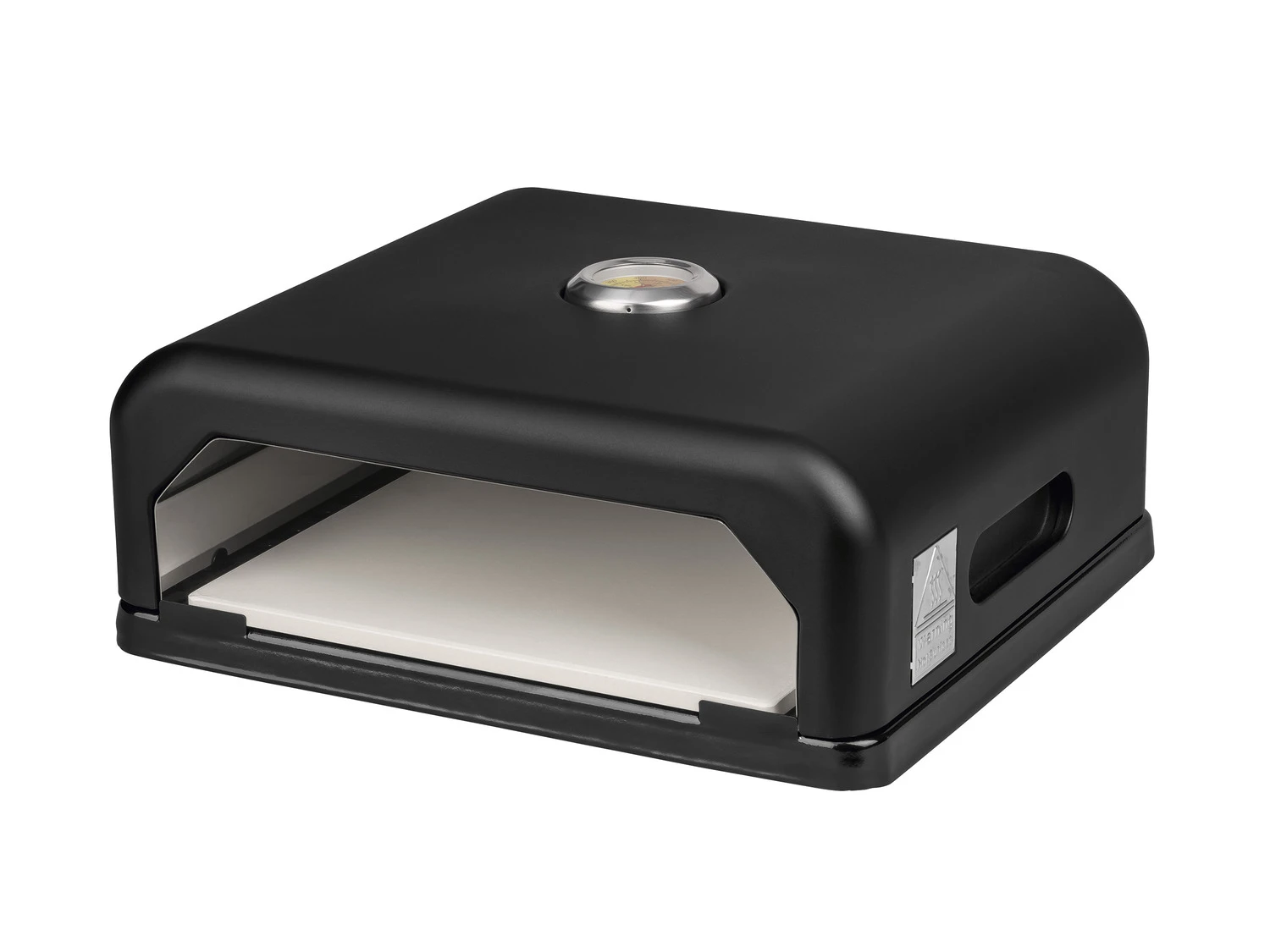 GRILLMEISTER Pizzaofen-Grillaufsatz, Mit Herausnehmbarem Pizzastein 1 GRILLMEISTER Pizzaofen-Grillaufsatz, Mit Herausnehmbarem Pizzastein