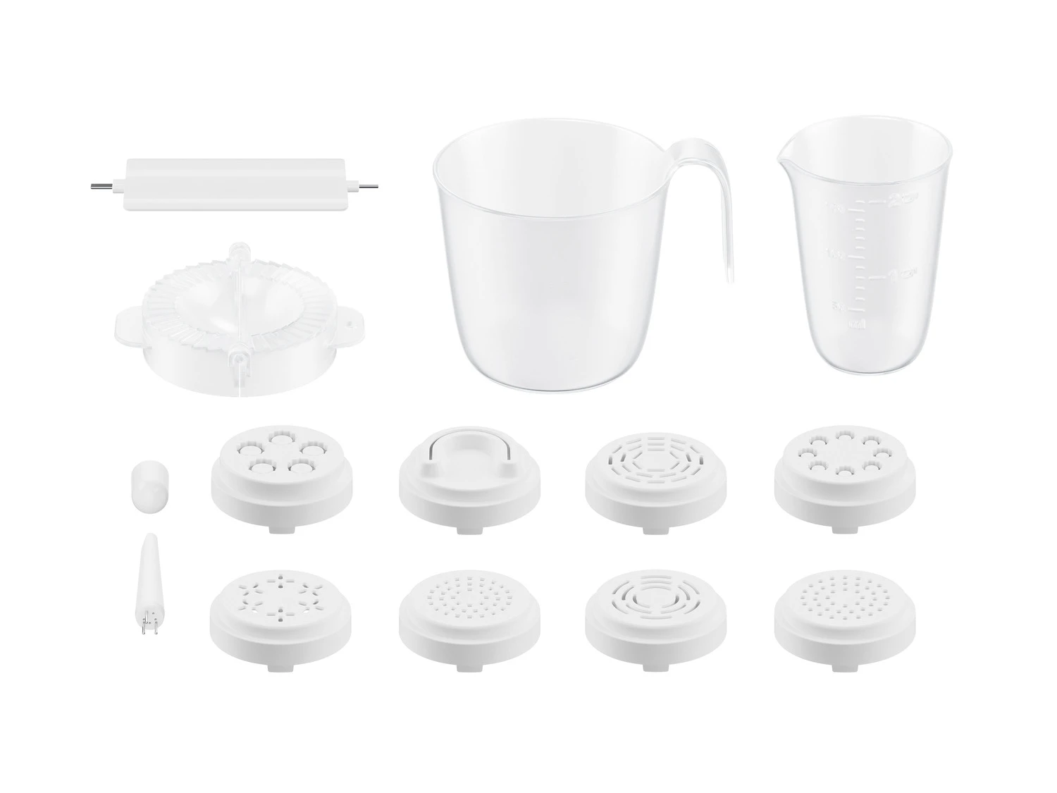 SILVERCREST® KITCHEN TOOLS Pasta Maschine »SPM 220 A1«, Mit 8 Formscheiben Und Ravioliformer 4 SILVERCREST® KITCHEN TOOLS Pasta Maschine »SPM 220 A1«, Mit 8 Formscheiben Und Ravioliformer – Bild 4