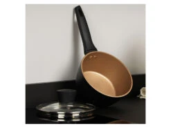 Russell Hobbs Aluminium Stielkasserolle Opulence Collection Schwarz/Gold -Kuchenwelt Verkauf gcpf31efeb0f2214979842a2021dacf2f67