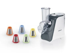 SILVERCREST® KITCHEN TOOLS Elektrische Gemüseraspel »SGR 150 E2«, 5-in-1