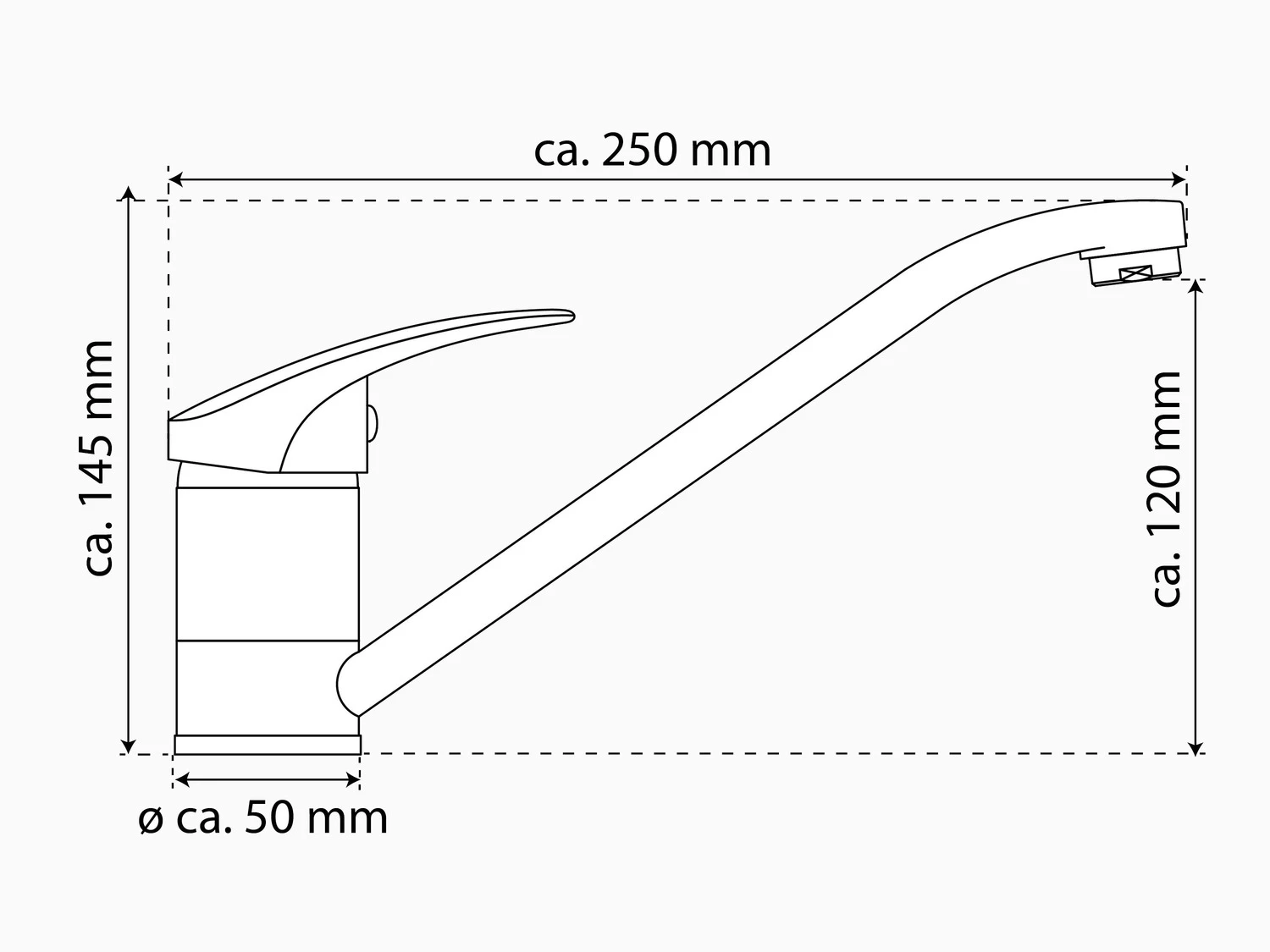 Eisl Küchenarmatur »GRANIT«, 360° Schwenkbarer Wasserhahn Küche 6 Eisl Küchenarmatur »GRANIT«, 360° Schwenkbarer Wasserhahn Küche – Bild 6