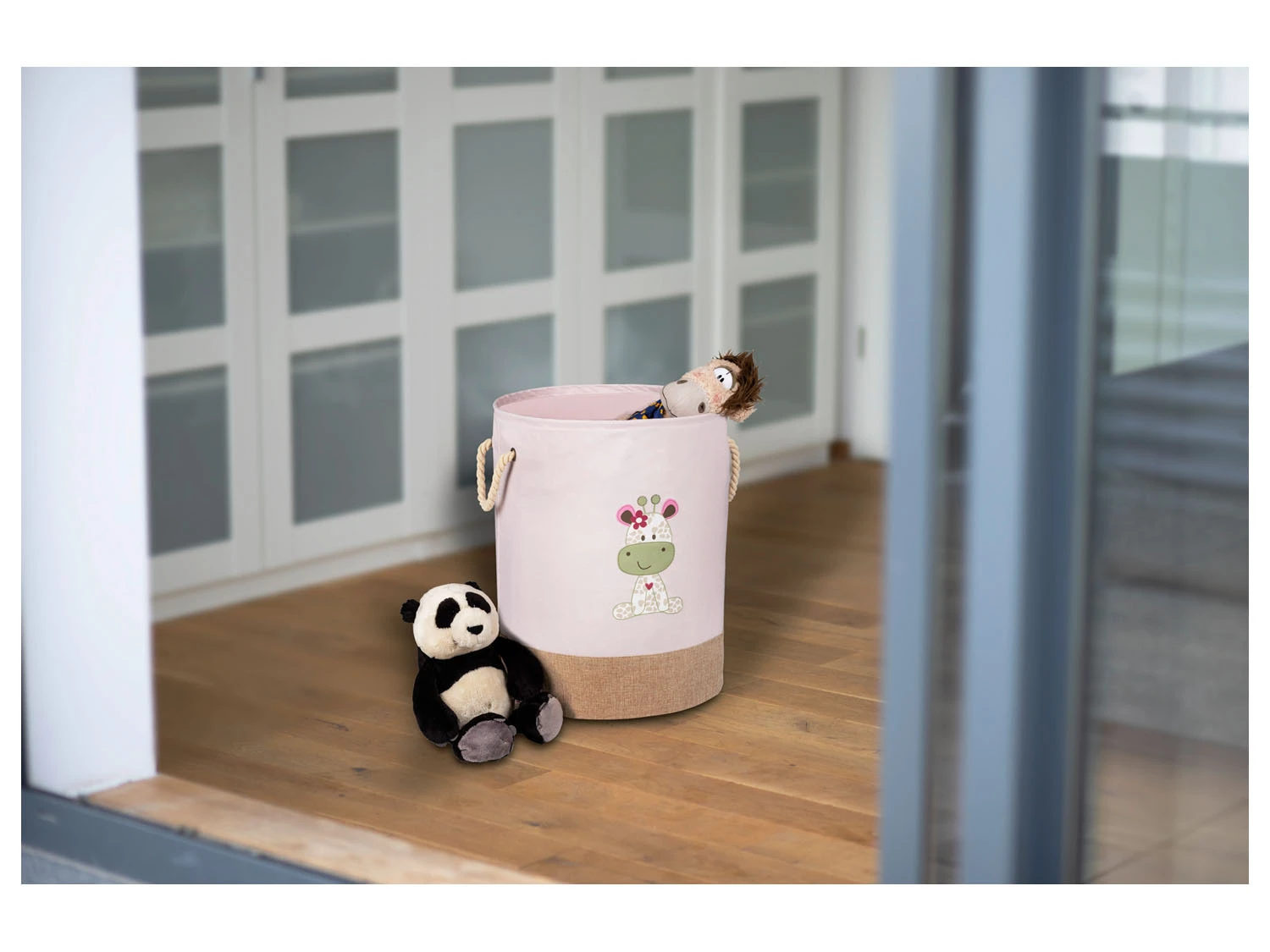 Wenko Wäschesammler »Kids«, Mit Giraffen-Motiv, Zwei Henkel 5 Wenko Wäschesammler »Kids«, Mit Giraffen-Motiv, Zwei Henkel – Bild 5